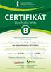 Certifikát Informační centrum města Radnic a Mikroregionu Radnicko